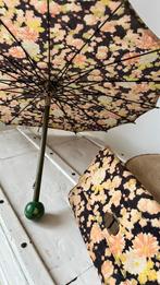 Parasol, avondtasje, spiegeltje en portemonnee, Antiek en Kunst, Ophalen of Verzenden