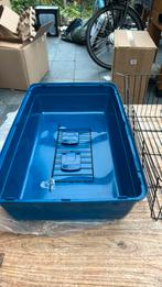 CAVIA- EN DWERGKONIJNENKOOI SPRINTERS BLAUW 60 X 36 X 31.5CM, Dieren en Toebehoren, Minder dan 60 cm, Kooi, Ophalen of Verzenden