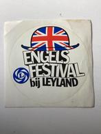 Sticker Engels Festival bij Leyland, Verzamelen, Stickers, Auto of Motor, Zo goed als nieuw, Verzenden