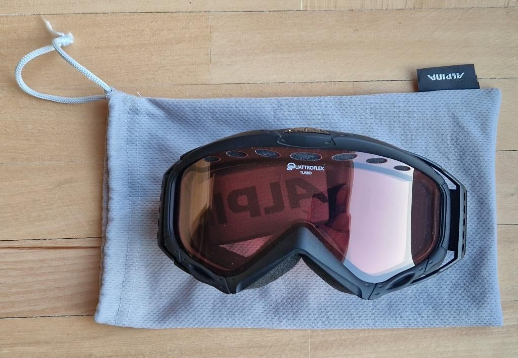Alpina Skibril - Turbo Quattroflex S1 - nieuw, Overige merken, Overige typen, Nieuw, Ophalen of Verzenden
