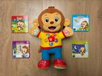 Vtech lees & leer aap Miko + 4 boekjes, Kinderen en Baby's, Speelgoed | Vtech, Ophalen of Verzenden, Gebruikt