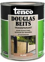 Tenco Douglas Beits Waterbasis Transparant 1 liter, Nieuw, Beits, Ophalen of Verzenden, Minder dan 5 liter
