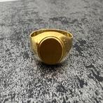 14 karaat gouden zegelring nieuw, Ophalen of Verzenden, Nieuw, Goud