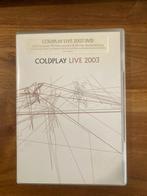 DVD Coldplay - Coldpay Live 2003, Alle leeftijden, Verzenden, Zo goed als nieuw, Muziek en Concerten