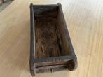 Stoer wonen hout kistje bak grachtenpand, Antiek en Kunst, Curiosa en Brocante, Ophalen of Verzenden