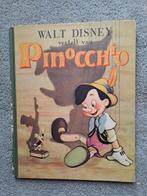 Pinokkio Disney boek, jaren 50, zeldzaam!, Ophalen of Verzenden, Gebruikt, Overige typen