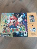 Nintendo GameCube Mario Party 6 - Compleet!, Spelcomputers en Games, Ophalen of Verzenden, Zo goed als nieuw, Met games