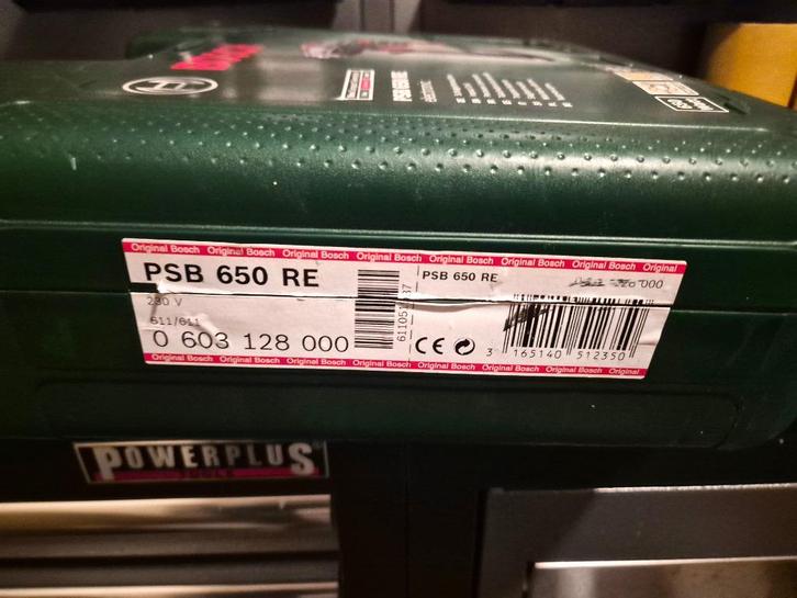 Bosch Klopboor, Doe-het-zelf en Verbouw, Gereedschap | Boormachines, Gebruikt, Boormachine, 600 watt of meer, Klopboormechanisme