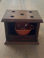 Houten stoof met kolenschaal, Ophalen