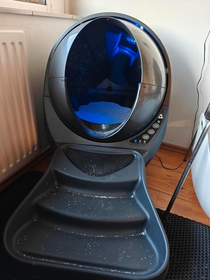 Litter Robot 3 connect (met app), Dieren en Toebehoren, Kattenbakken, Gebruikt, Open, Zelfreinigend, Ophalen