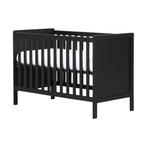 Europe Baby Ralph II Ledikant Zwart 60x120, Ophalen, Gebruikt, Ledikant