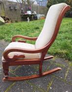 Victoriaanse Mahonie "Nursing"Schommelstoel, Antiek en Kunst, Antiek | Meubels | Stoelen en Banken, Ophalen of Verzenden