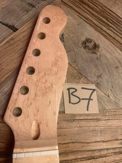 Telecaster Hals “Birdeye Maple “ neww B7, Muziek en Instrumenten, Instrumenten | Onderdelen, Zo goed als nieuw, Elektrische gitaar