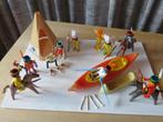 playmobil indianen, tippi, kano, paarden, vintage, Ophalen of Verzenden, Zo goed als nieuw, Complete set