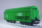 Goederenwagon type Tads, groen, VAM Compost, NS, Wagon, Ophalen of Verzenden, Roco, NS