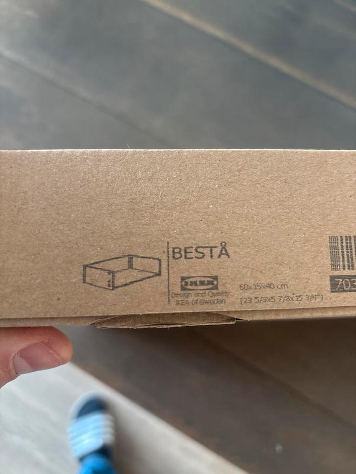 Nieuwe Bestå lade IKEA wit, Huis en Inrichting, Kasten | Boekenkasten, Nieuw, 50 tot 100 cm, Minder dan 100 cm, 25 tot 50 cm, Met lade(s)