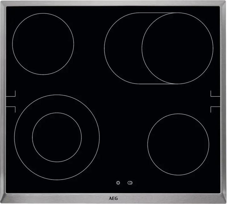 AEG HE604062XB | Inbouwkookplaat, Witgoed en Apparatuur, Kookplaten, Zo goed als nieuw, Inbouw, Inductie, 4 kookzones, Verzenden