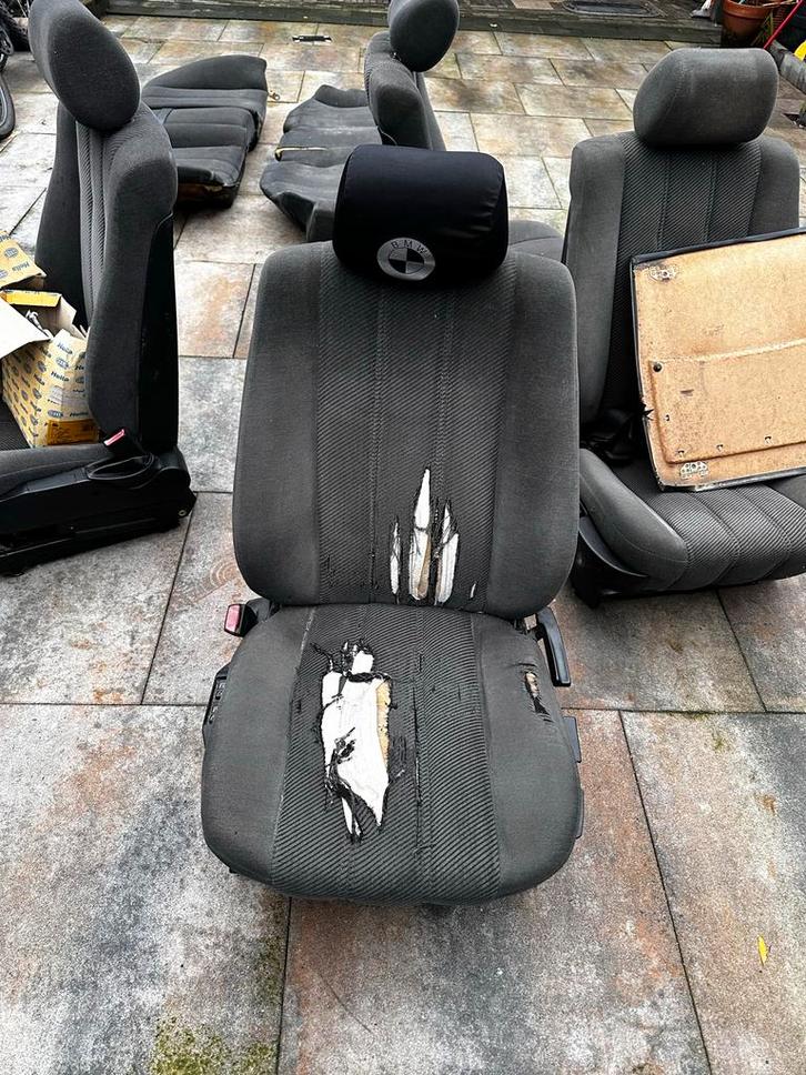 LAATSTE KANS! BMW E34 diverse Stoelen - stof, Auto-onderdelen, Interieur en Bekleding, BMW, Gebruikt, Ophalen