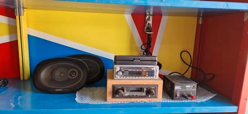 Pioneer , Marquant autoradio's en 2 boxen Sony, Auto diversen, Autoradio's, Gebruikt, Ophalen