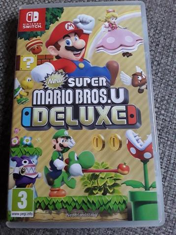 Nintendo Switch Game New Super Mario Bros. U Deluxe  beschikbaar voor biedingen