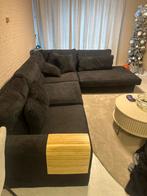 Grote hoekbank - Corduroy stof, Gebruikt, 100 tot 125 cm, Hoekbank, 300 cm of meer