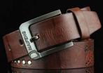heren broekriem MF 110 cm in bruin - nieuw, Kleding | Heren, Bruin, Nieuw, Riem of Ceintuur, 105 tot 115 cm
