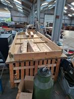 Grote Stevige Tafel - 121x96x75 cm, Ophalen, Gebruikt, 200 cm of meer, 50 tot 100 cm