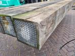 Rustieke hardhouten palen / balken 20.0x20.0 cm - nr: HB237, Tuin en Terras, Palen, Balken en Planken, Ophalen, Nieuw, 250 cm of meer