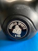 ️ Gorilla Sports Kettlebell – 8 kg | Krachtig & Compact!, Ophalen of Verzenden, Zo goed als nieuw, Kettlebell