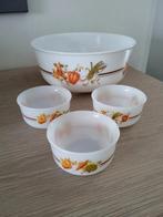 4 arcopal kommen, Huis en Inrichting, Keuken | Servies, Ophalen of Verzenden, Kom(men), Overige stijlen, Glas