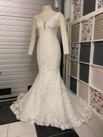 36 maat zeemeermin bruidsjurk, Ophalen of Verzenden, Zo goed als nieuw, Wit, Trouwjurk