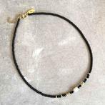 Miyuki kralen Korte ketting dames Zwart met Parel, Verzenden, Nieuw, Zwart, Overige materialen