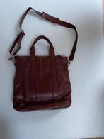 bruin leren laptoptas/werktas/shopper, Overige merken, Bruin, Ophalen of Verzenden, Zo goed als nieuw