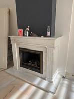 Marmeren schouw, Ophalen, Gebruikt, Vrijstaande haard