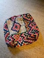 Marokkaanse Poef 60x60 - Handgemaakt, Huis en Inrichting, Gebruikt, Marokkaans, Ophalen of Verzenden, Stof