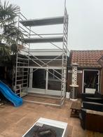 Custers Rolsteiger - 6.5m Werkhoogte, Doe-het-zelf en Verbouw, Steigers, Ophalen of Verzenden, Gebruikt, Rolsteiger of Kamersteiger