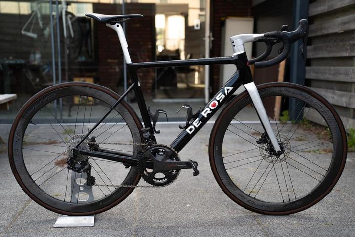 De Rosa Merak Racefiets Campagnolo Super Record EPS 12 Speed, Fietsen en Brommers, Fietsen | Racefietsen, Zo goed als nieuw, Overige merken