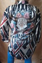Ibiza Blouse - Maat S t/m L, Davi-mode.nl, Zwart, Maat 42/44 (L), Nieuw