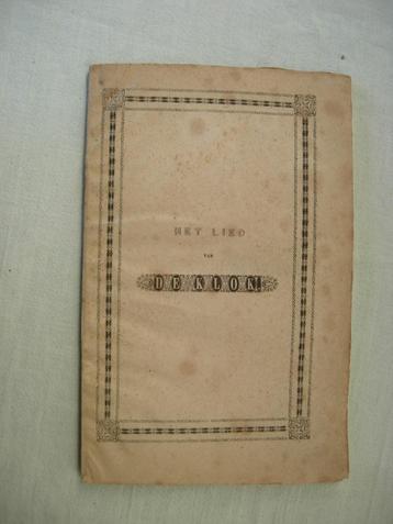 Schiller Van Lennep Het Lied van de klok 1841 beschikbaar voor biedingen