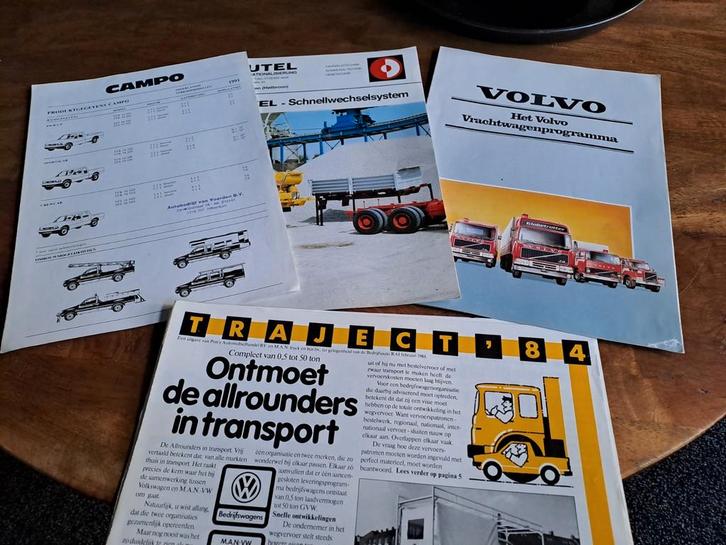 Vrachtwagen folders, Boeken, Auto's | Folders en Tijdschriften, Zo goed als nieuw, Overige merken, Ophalen of Verzenden