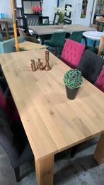 Massief Eikenhouten tafel 200x91x78 cm, Ophalen, Nieuw, Nb, Nb