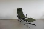Vitra Eames EA 124 + EA 125 Set Groen Hopsak - Zwart, Huis en Inrichting, Fauteuils, Niet ingevuld, Niet ingevuld, 75 tot 100 cm