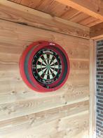 Winmau blade 5 dartbord met verlichting, Ophalen of Verzenden, Gebruikt, Dartbord