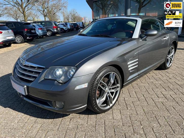 Chrysler Crossfire 3.2 V6 Automaat, Leer, Clima, stoelverwar, Auto's, Chrysler, Bedrijf, Te koop, Crossfire, ABS, Airbags, Airconditioning