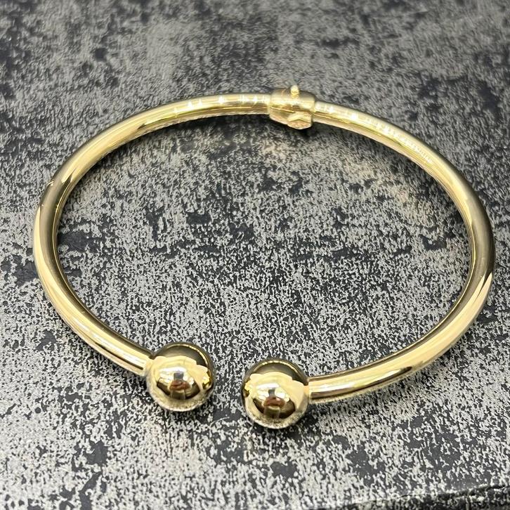 14k gouden armband boei model nieuw, Sieraden, Tassen en Uiterlijk, Armbanden, Zo goed als nieuw, Goud, Ophalen of Verzenden