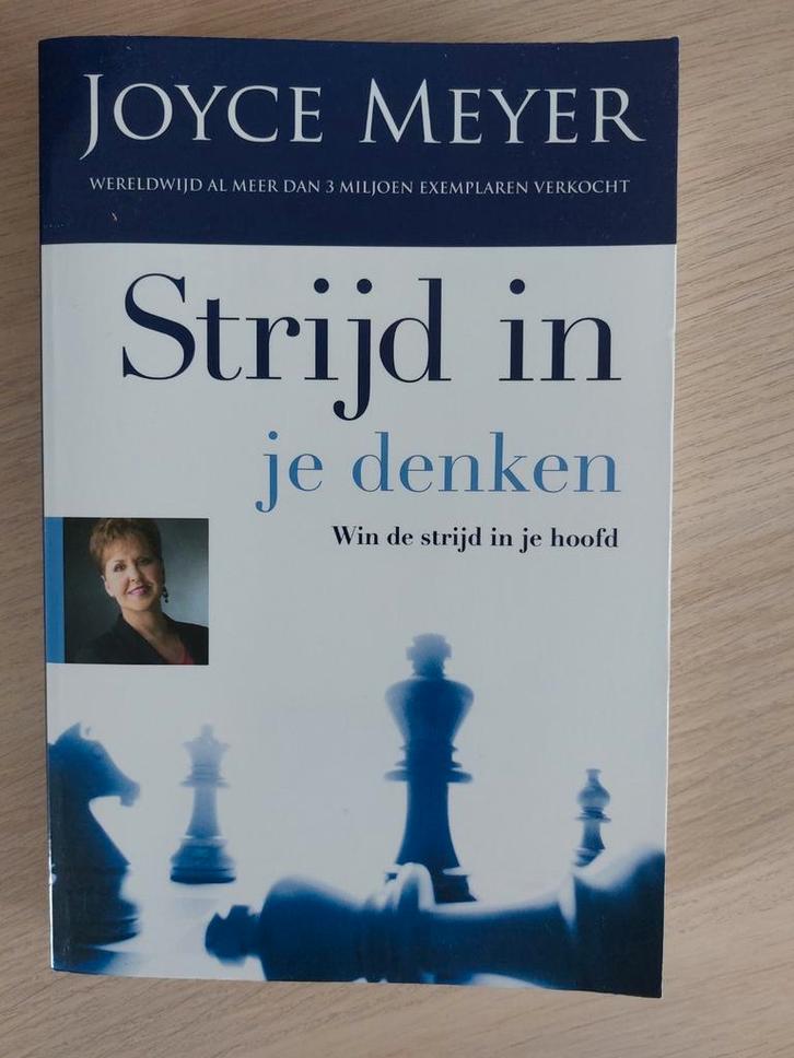 Joyce Meyer - Strijd in je denken, Boeken, Godsdienst en Theologie, Zo goed als nieuw, Ophalen of Verzenden