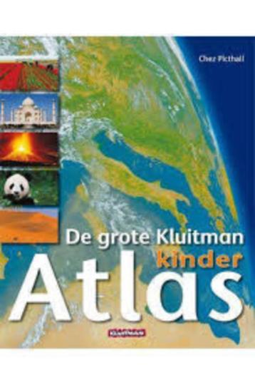Chez Picthall: De grote Kluitman Kinder-atlas. Hardcover,  beschikbaar voor biedingen