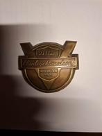 Harley panhead spatbord embleem, Verzamelen, Speldjes, Pins en Buttons, Ophalen of Verzenden, Zo goed als nieuw