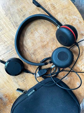 Jabra Evolve USB Headset with Microphone – incl. carry case beschikbaar voor biedingen