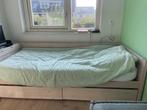 Life Time 1 persoons bed, Ophalen, 85 tot 100 cm, Gebruikt, Lattenbodem
